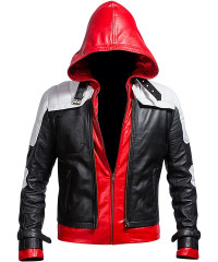 Men Biker Leather Jacket - Slim Fit Style Leather Costume Men